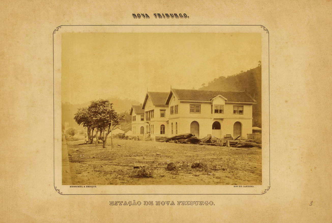 Nova Friburgo retratada pelo fotógrafo de D. Pedro II