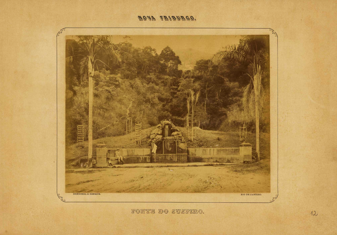 Nova Friburgo retratada pelo fotógrafo de D. Pedro II
