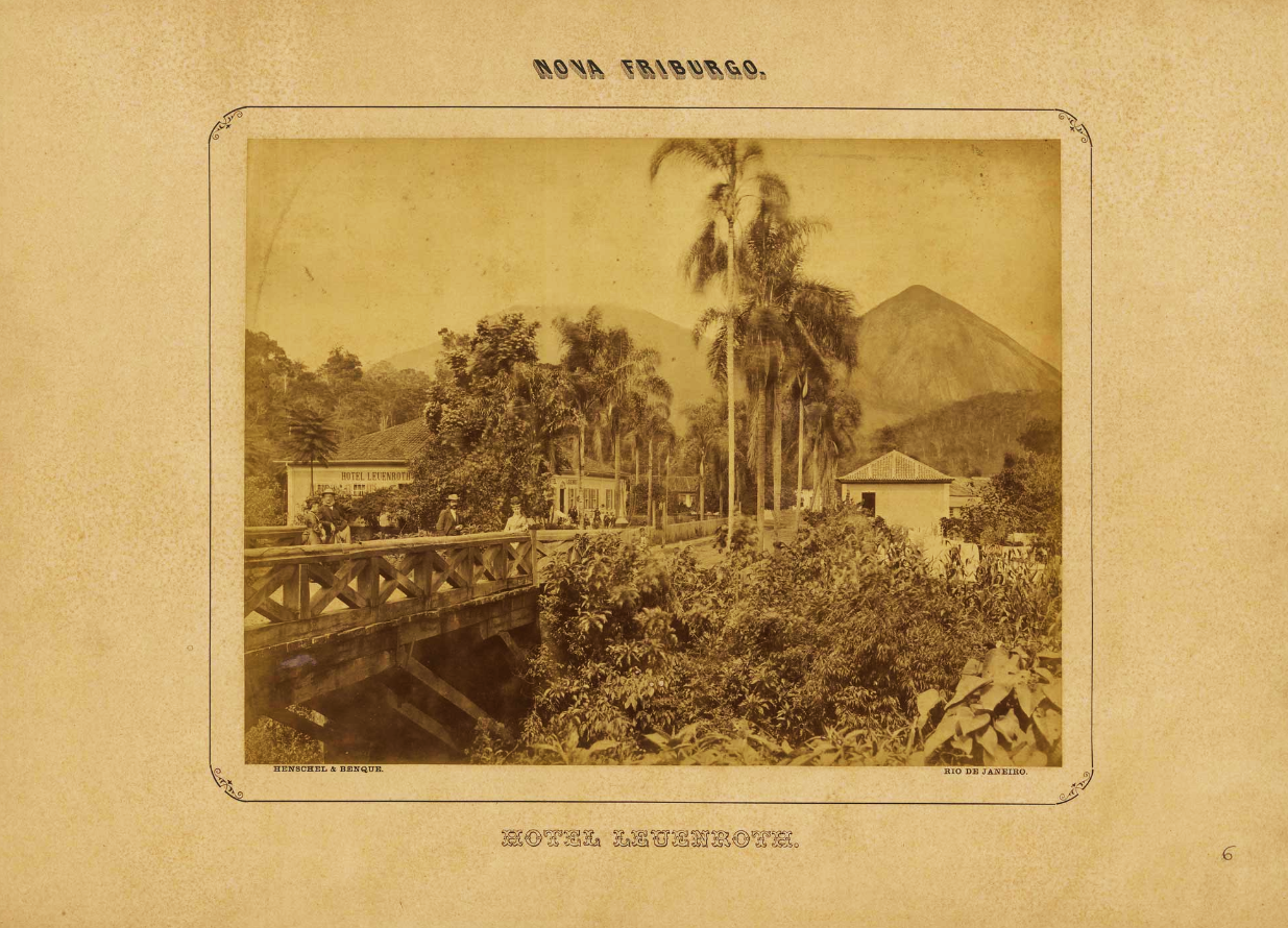 Nova Friburgo retratada pelo fotógrafo de D. Pedro II