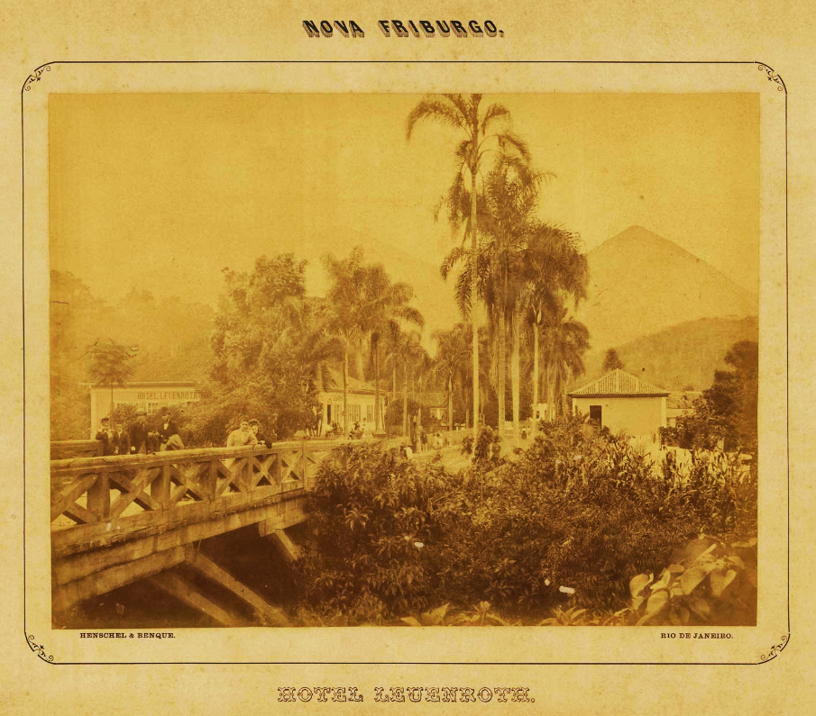 Nova Friburgo retratada pelo fotógrafo de D. Pedro II