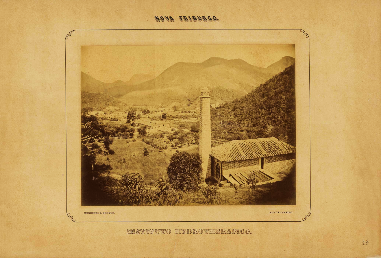 Nova Friburgo retratada pelo fotógrafo de D. Pedro II