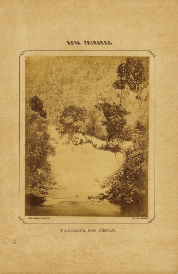 Nova Friburgo retratada pelo fotógrafo de D. Pedro II