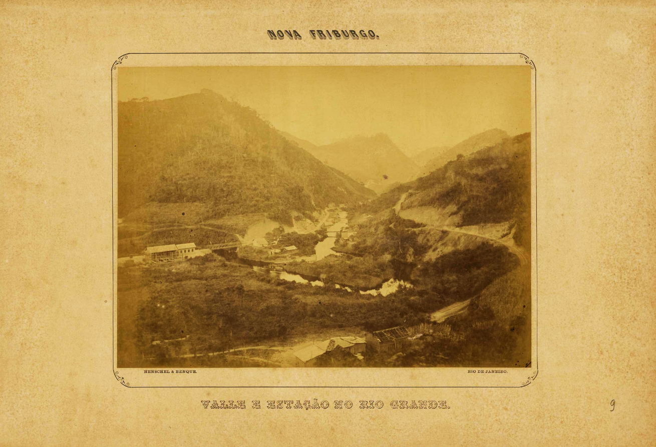Nova Friburgo retratada pelo fotógrafo de D. Pedro II